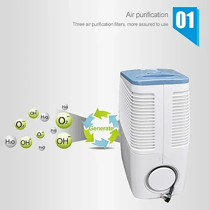 مرطب رطوبة عبر الحدود صغير Dnc65 Deshumidificador استبدال خيمة كهربائية 200pint الغذاء الأخضر 50l مزيلات الرطوبة كولزر الصناعية #4