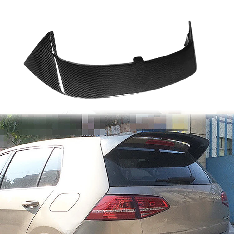 

CJ Style Roof Spoiler for Volkswagen Golf MK7 Mk VII 2014-ON for VW Carbon Fiber Rear Roof Spoiler