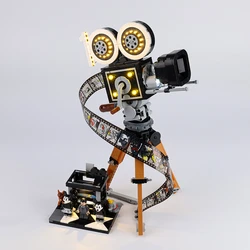 LED Light Kit For 43230 Walt disney Tribute Camera Collection Blocks ( Not Include Model)