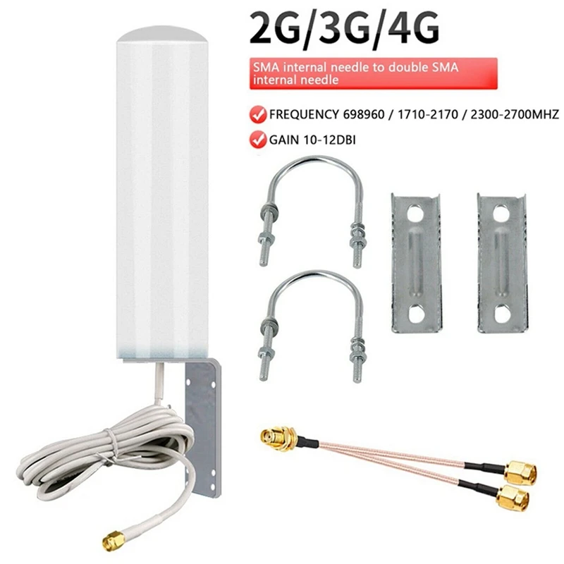 12Dbi Hotspot Miner Esterno 915Mhz 868Mhz Lora Antenna 2G 3G 4G Per RAK Nebra Bobcat Segnale Booster Router Extender