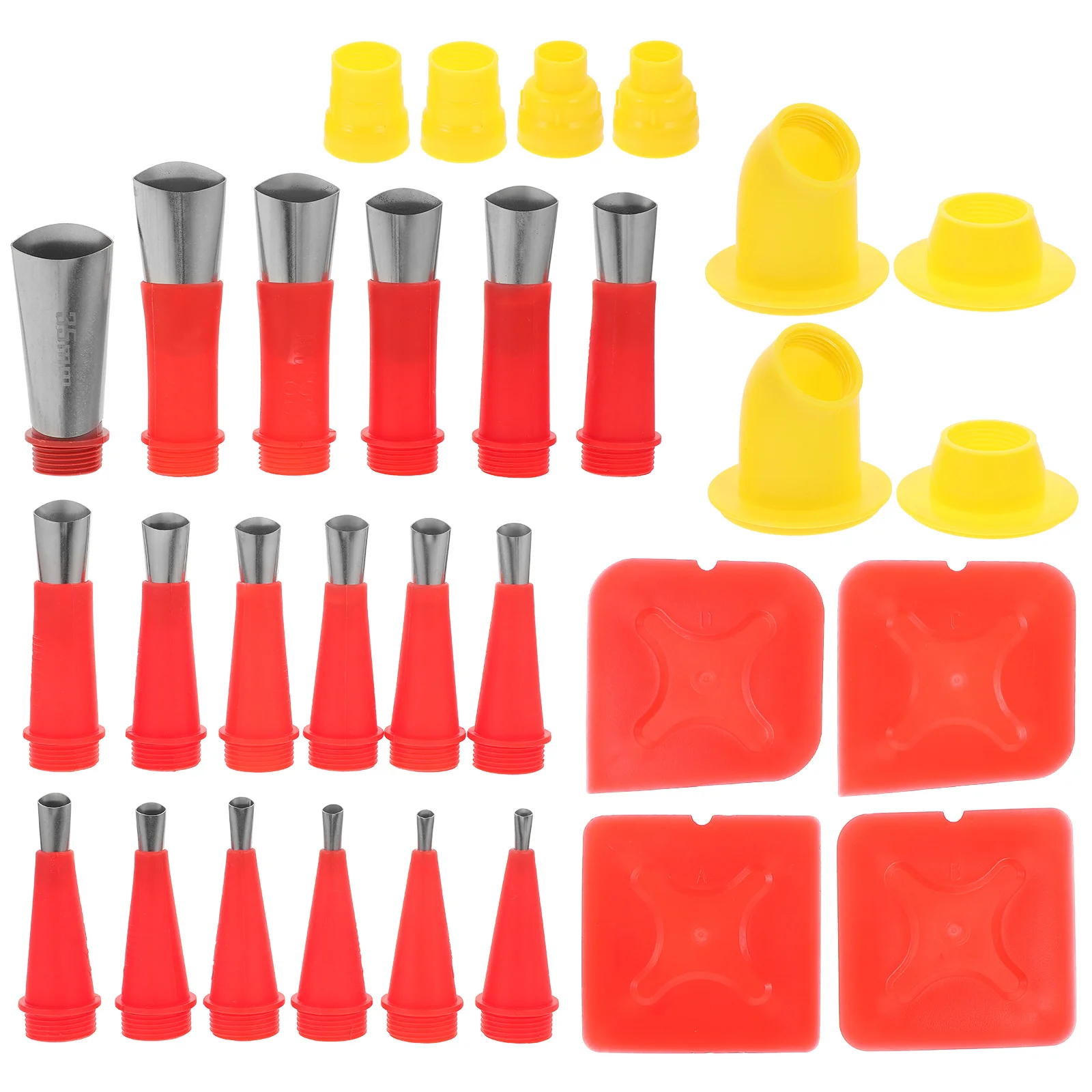 1 مجموعة السد فوهة عدة أداة مجموعة عملية كفاءة الجص السدادة قضيب المهنية إصلاح المنزل السد فوهة نصائح #5