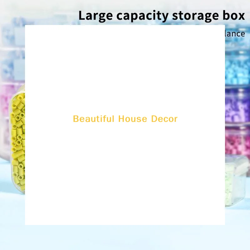 ~1/20 Pcs PP Storage Box Mini Transparent Plastic Case Container Square Rectangle Packaging Box For Jewelry Beads Small Item