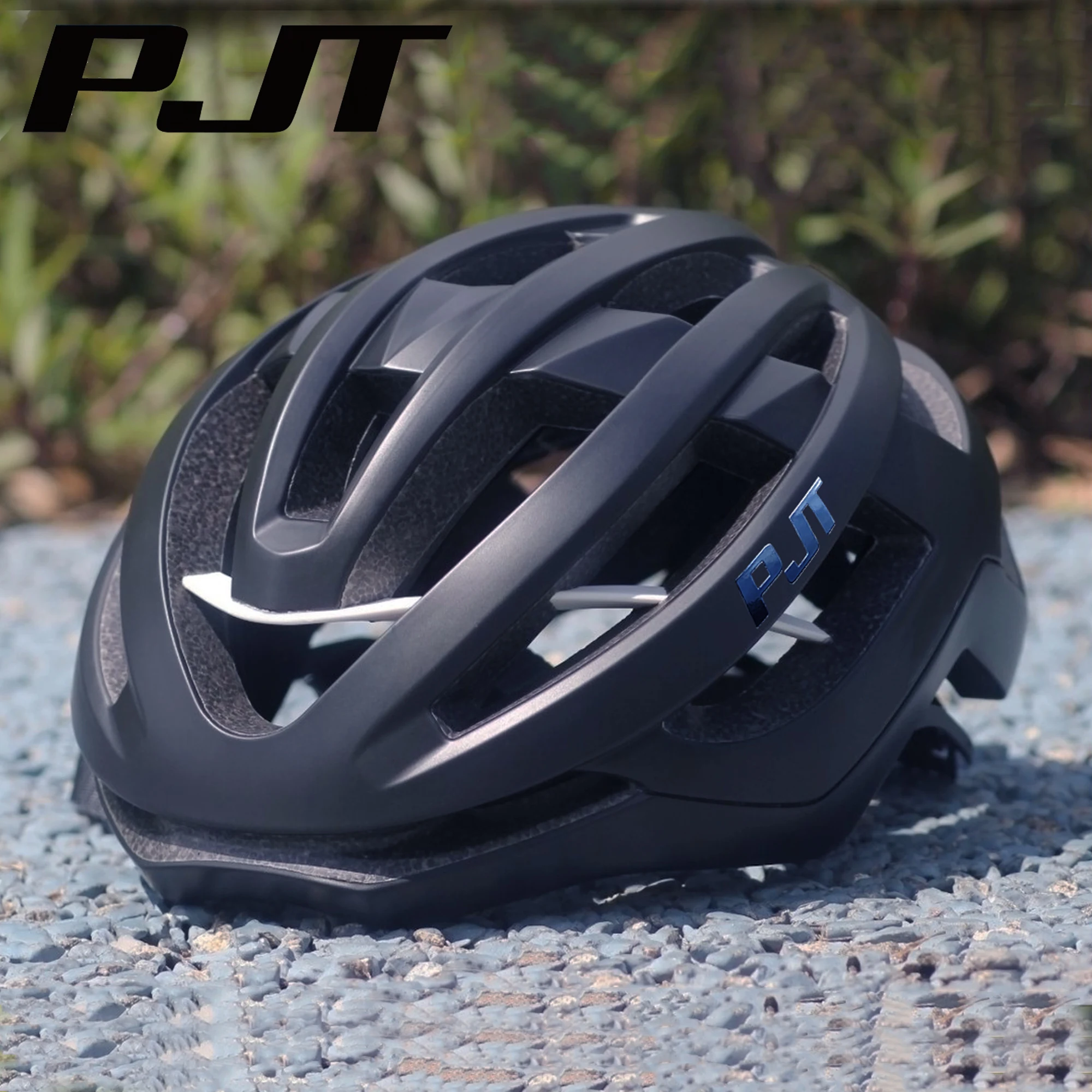 PJT Neuer PC-Fahrradhelm mit Vollkantenschutz, Ultraleichtes 3D-Stiffener-Design, MTB- und Rennradhelm, Erwachsenen-Radsicherheitshelm