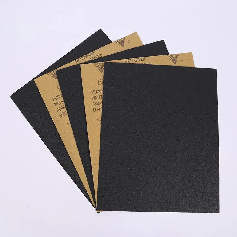 15 Buah Amplas Basah dan Kering Serbaguna untuk Pengamplasan dan Pemolesan Mobil dan Kayu, Tahan Air, Silikon Karbida