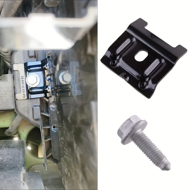 1PCS For VW Beetle CC Tiguan Touran 6R Golf MK4 MK5 Passat B6 Bora Q3 Bracket Battery Hold Down Clamp 1J0803219