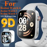 1-5PCS Hydrogel Protective Film For Redmi Watch 6 Clear Soft TPU Protective Films Screen Protector For Xiaomi Redmi Watch 4 5 6