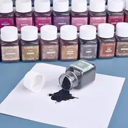 30/50ml Textile Fabric Dye Powder Dyeing For Clothing Refurbishment Coloring Renovation Linen Jeans Cotton Jeans Dyeing DIY