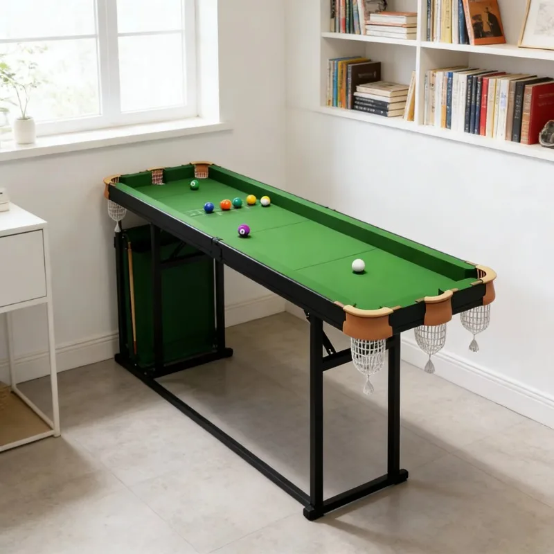 Pool Table 4-in-1 Multi-function Pool Table, Suitable for Family Entertainment and Indoor Sports Activities