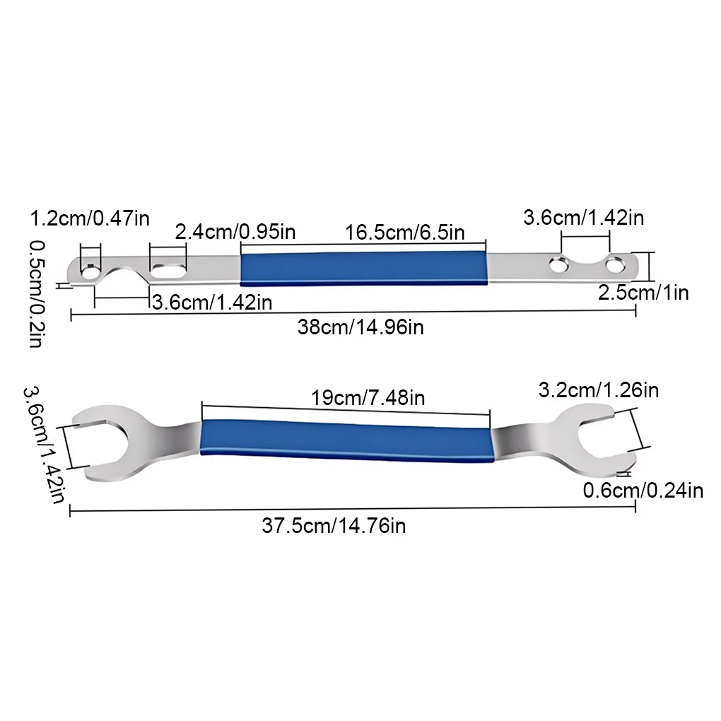 2 Pack Fan Clutch Nut Wrench and Clutch Bracket Removal Tool Kit 32mm 36mm Fan Clutch Wrench Replacement for BMW Benz view 6