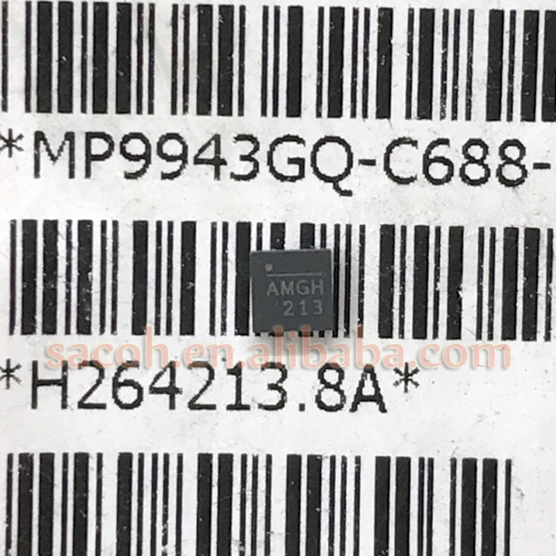 

10 шт./лот новый оригинальный MP9943GQ AMGH или MP9943AGQ AQX или MP9943 QFN8 синхронный понижающий контроллер