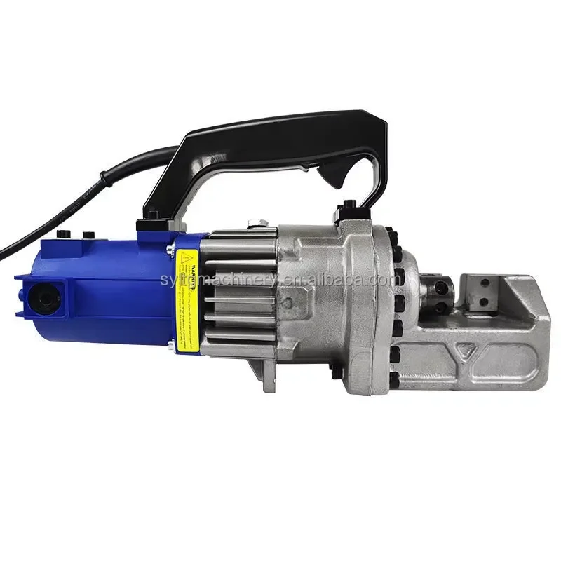 Portable Electric Hydraulic Rebar Cutter 4-16mm Handheld Steel Bar Cutting Machine for Construction Site Heavy Duty Tool