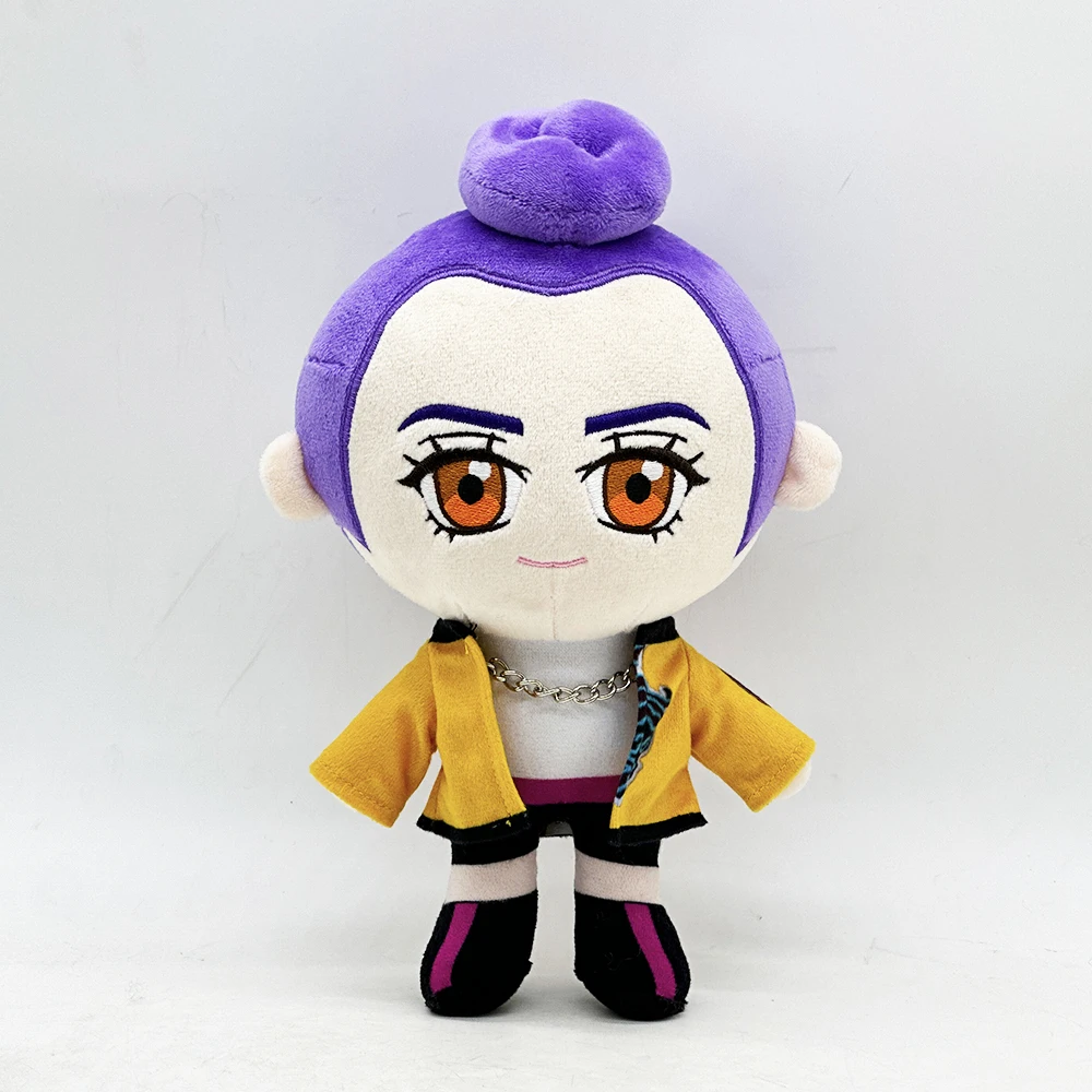

2025 Hot New KPop Demon Hunters Princess Plush Doll Pillow Cute Stuffed Anime Soft Doll Room Decoration Kids Toys Birthday Gift
