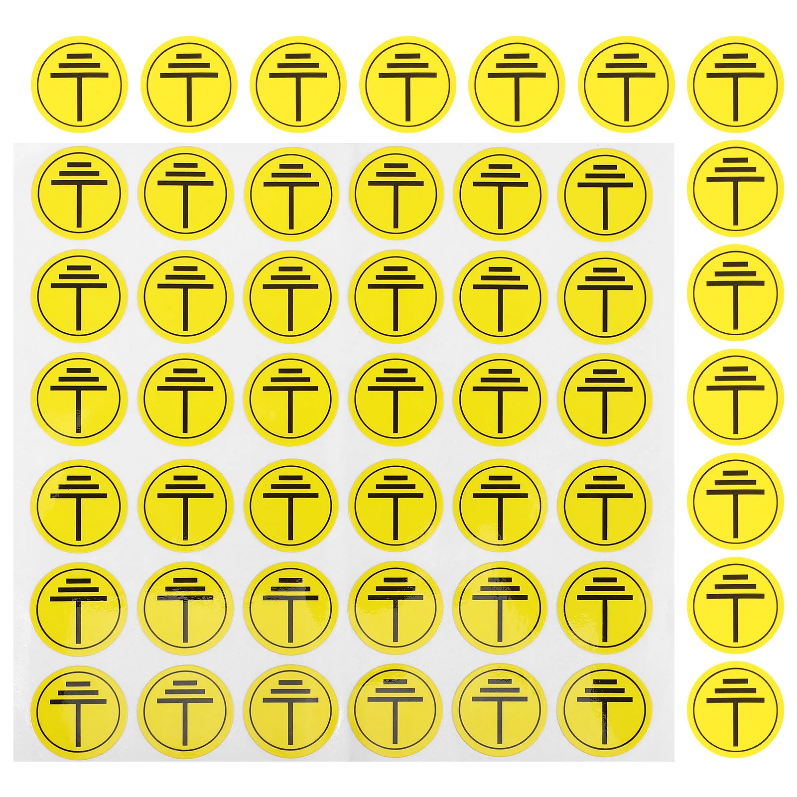 400Pcs Caution Electrical Hazard Stickers Heavy Duty Waterproof Oil Resistant Paper Labels Strong Adhesive for Exposed Wires