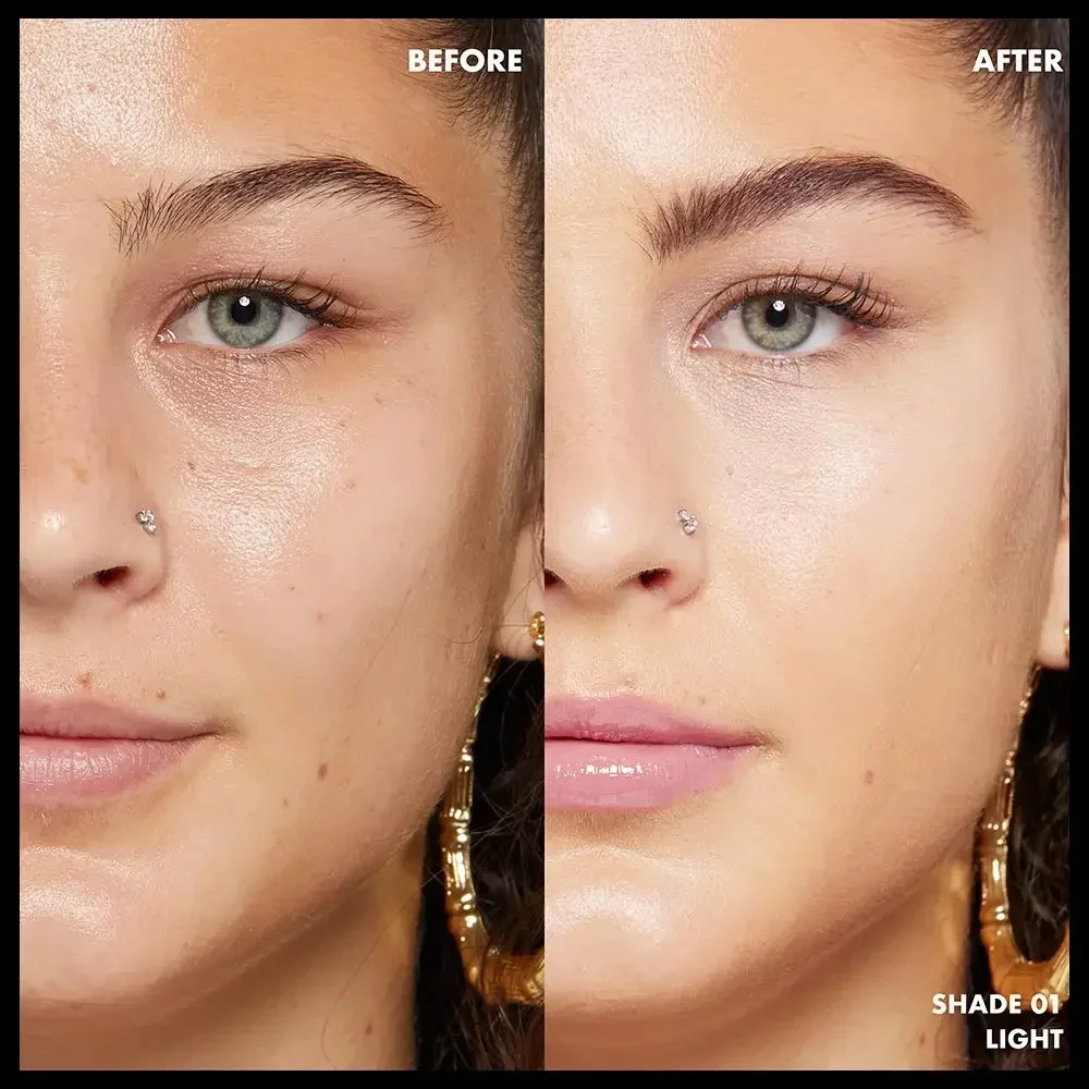 FLORTTE-paleta correctora de 3 colores, ocultar marcas de acné, ojeras, ilumina tu piel, paleta Base de contorno correcta