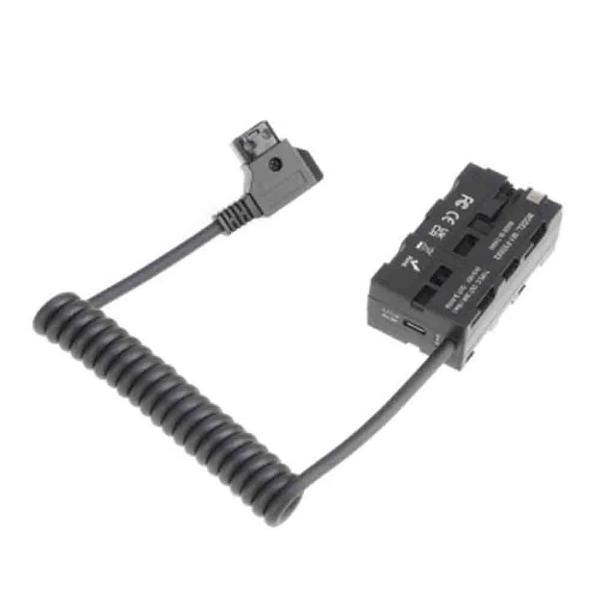 SMIEA Dummy Battery D-TAP to NP-F550 for NP-F550/F750/F970 Battery Double Sided Dummy Battery Power Adapter for Monitor/Camera