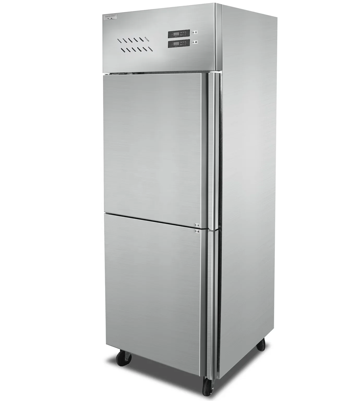 

2024 Home Two-door Refrigerator Bottom Freezer Frost-free Direct Stainless Steel