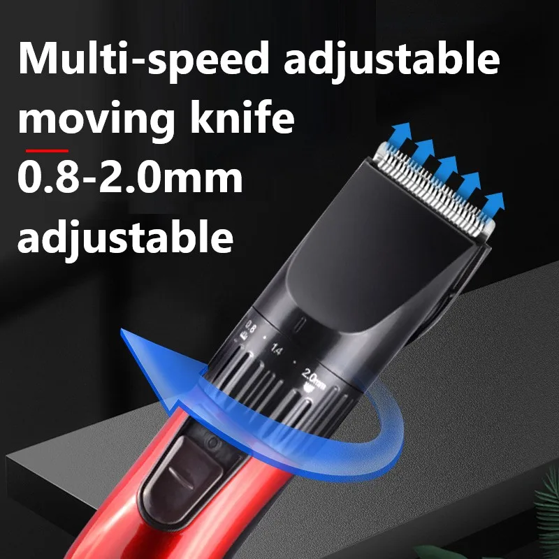 Kemei KM-730ผม Clipper ตัดผมไฟฟ้ากำจัดขนเครื่องโกนหนวด Beard Trimmer มีดโกนผม Trimmer