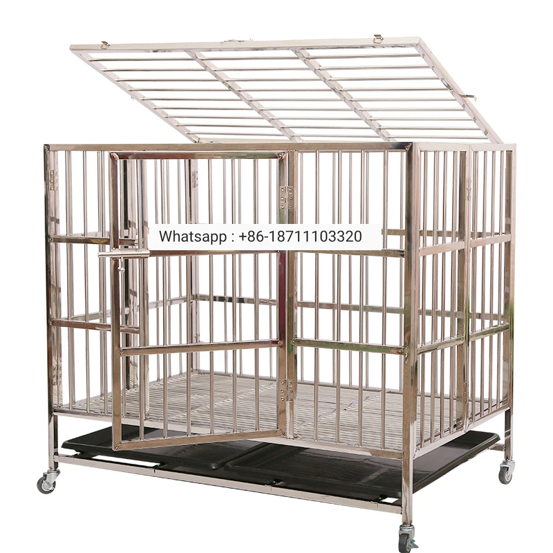 

Stainless Steel Dog Cages Crate