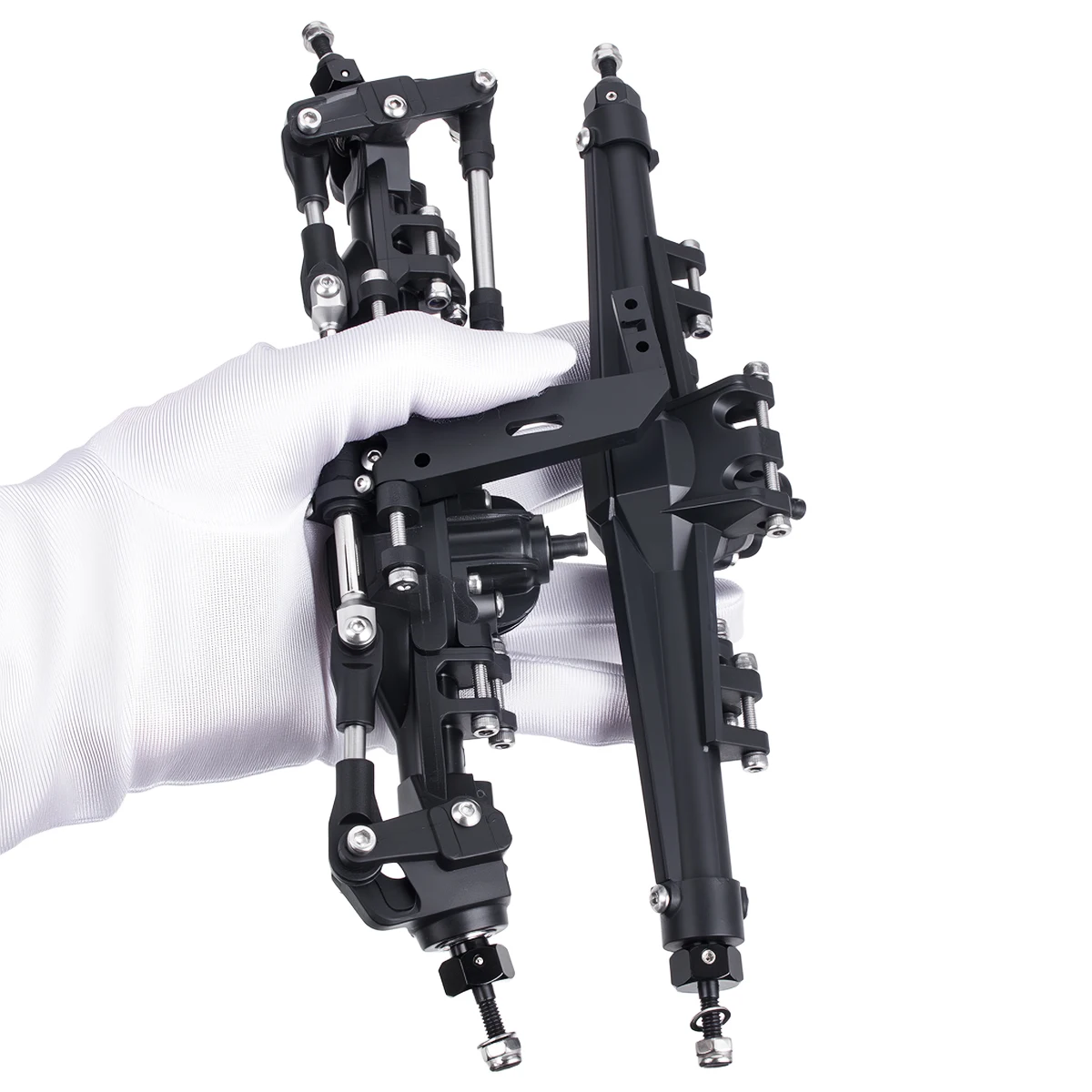 

Plastic Front Rear H10 Straight Axle Set Complete Axles for 1/10 RC Crawler Axial SCX10 D90 Vanquish H10 Optic Upgrade Parts