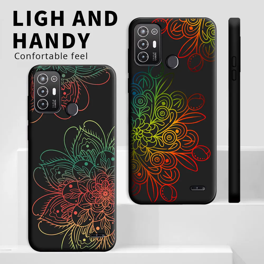 For ZTE BladeA52 A52 Lite ZTE A53 Pro Case Shockproof Silicone Soft TPU Phone Case For ZTE Blade A53 Back Cover Fashion Cartoon