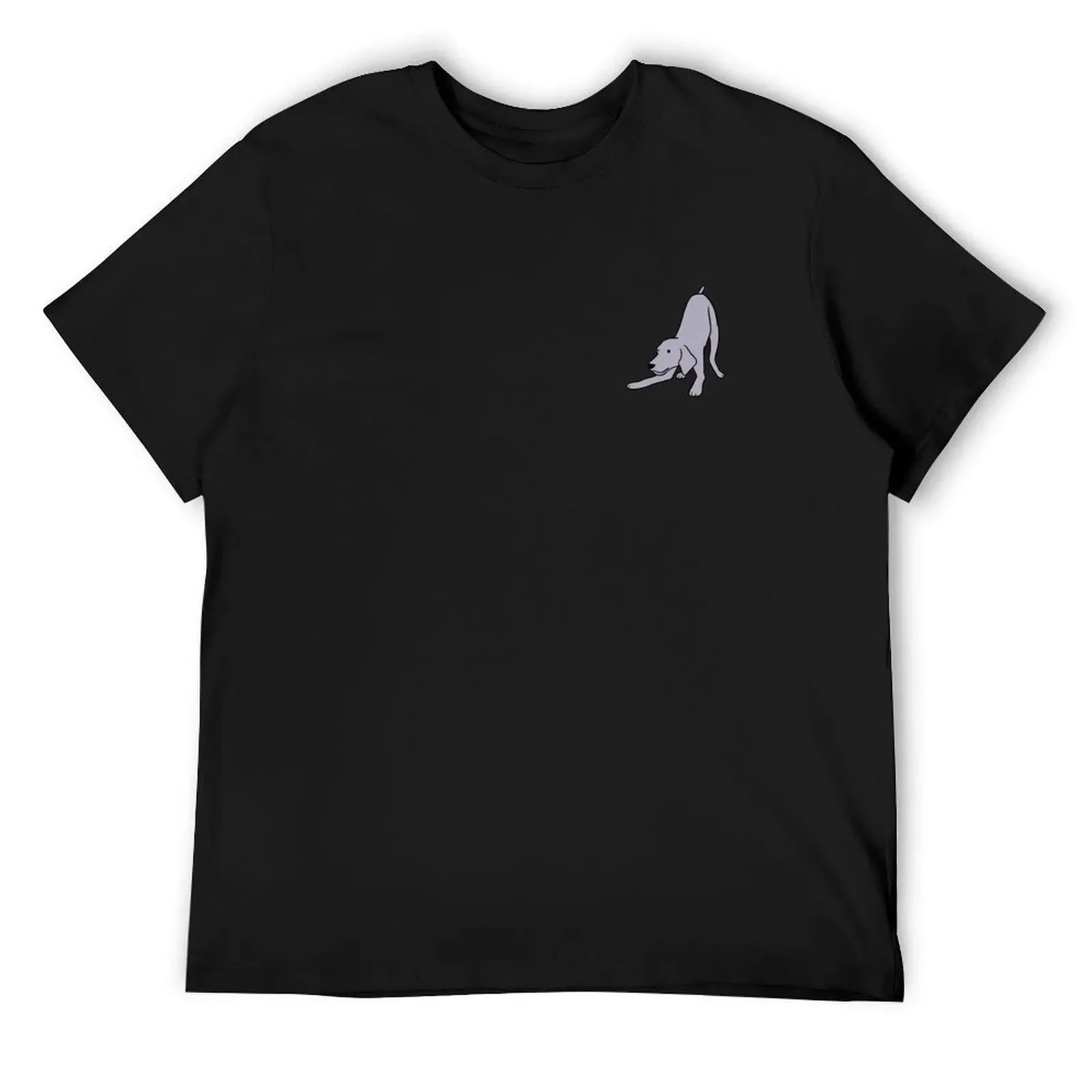 

weimaraner Illustration T-Shirt anime stuff kawaii clothes designer t shirt men