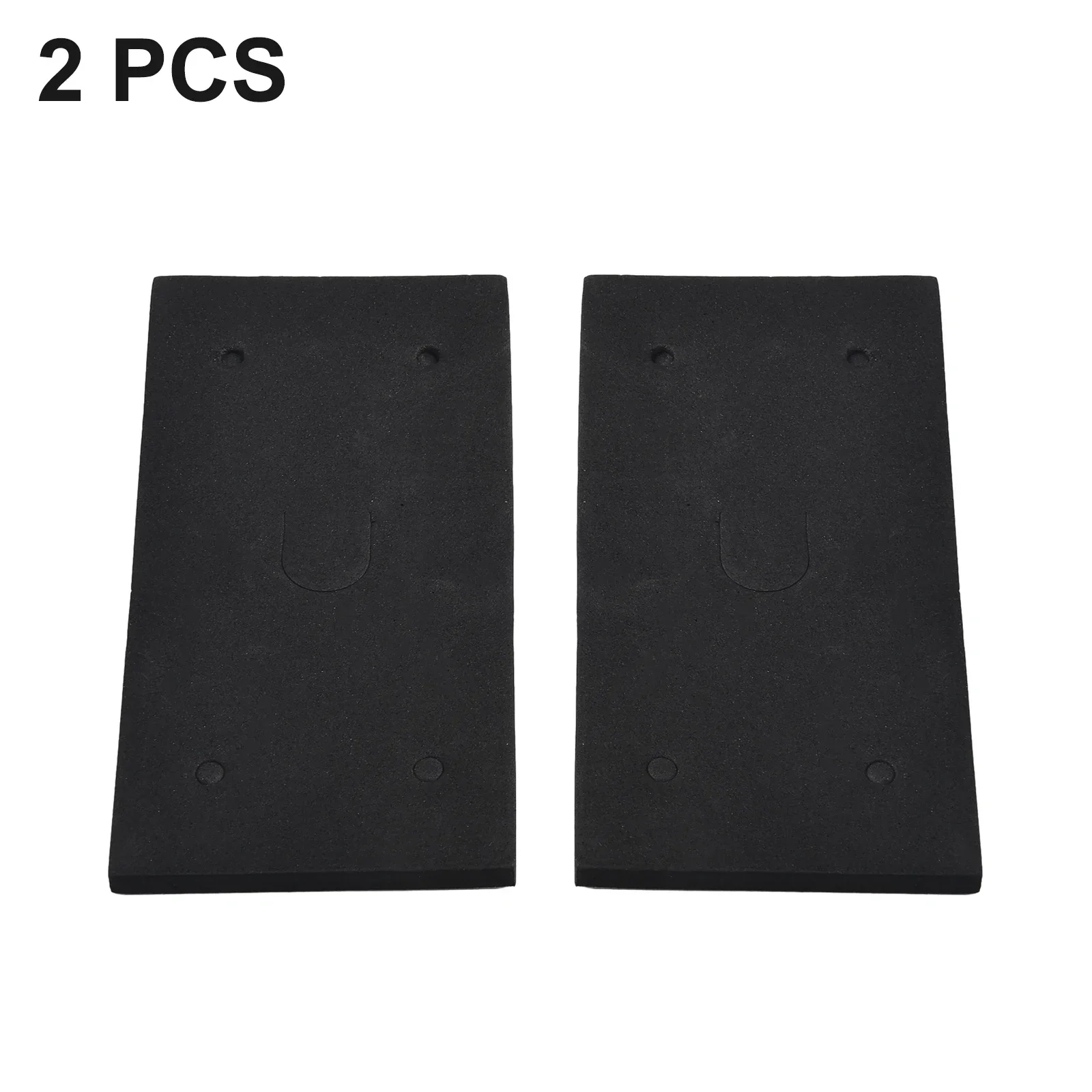Accessories Brand New High Quilaty Sander Back Pads Foam Machine Parts Sandpaper Sponge Mat 18.5x9.3x0.8cm 2 Pcs