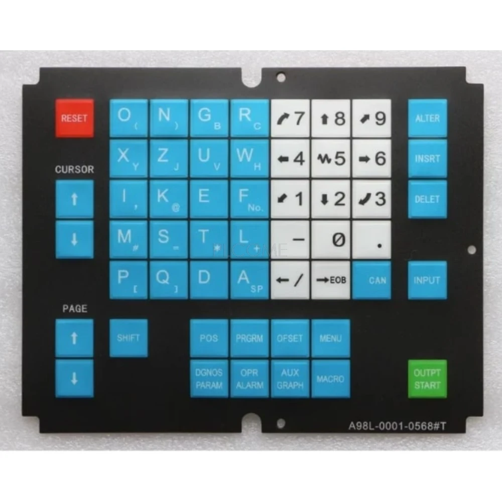 A98L-0001-0568#T CNC HMI Membrane Keypad buttons for Fanuc Machine