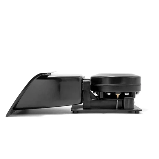 12V 100W High Decibel Black Panic Emergency Car Horn Loud Multipurpose Signal Speaker Ambulance Alarm Siren