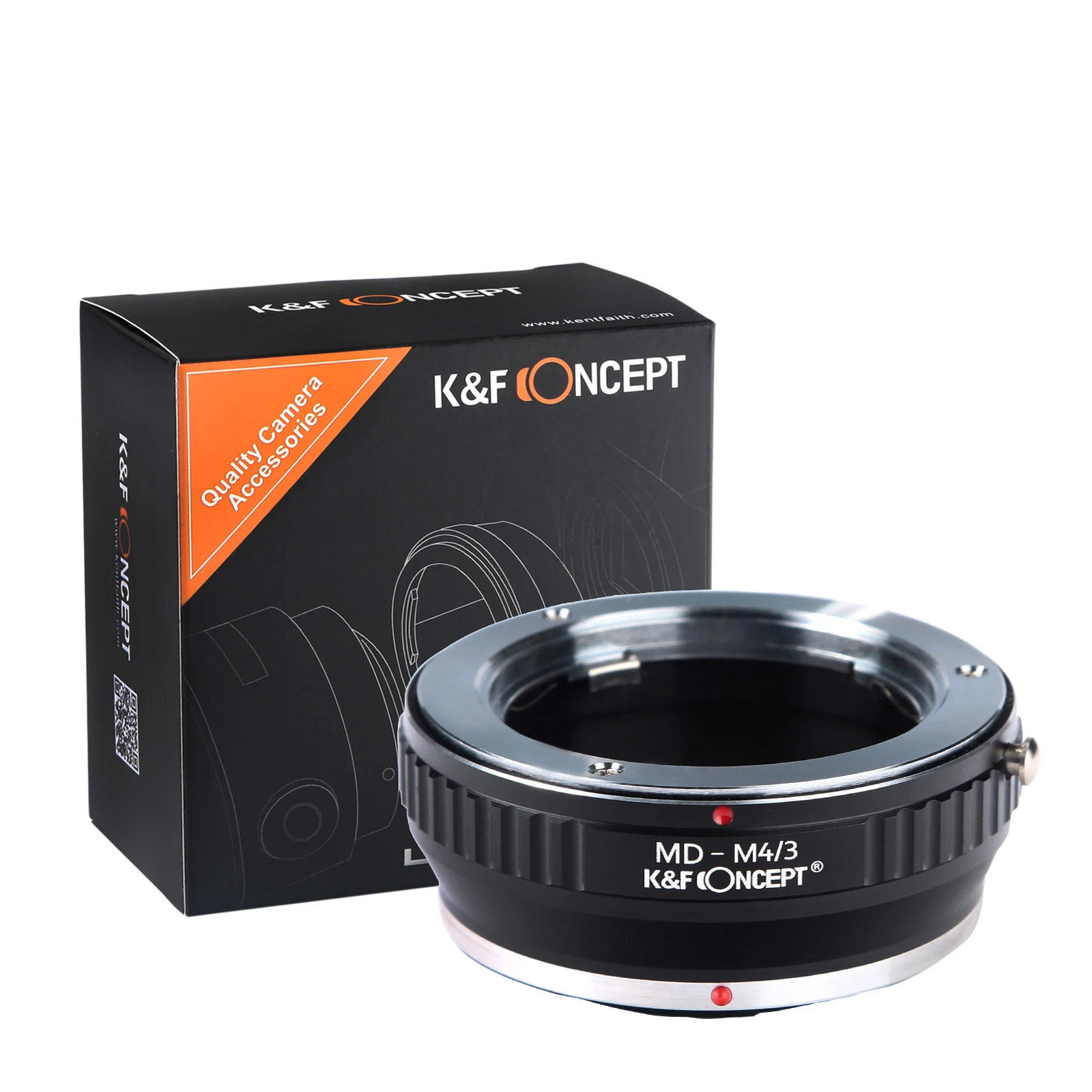 

K&F Concept MD to m4/3 Lens Adapter Minolta MD Mount Lens to Micro 4/3 MFT BMPCC OM-D G3 GH2 GH4 E-M5 E-M10