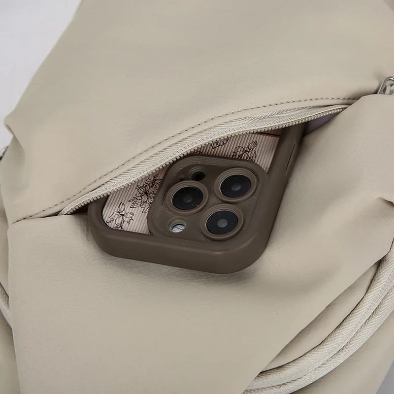 Unisex Große Kapazität Brusttasche Lässige Reise Wasserdichte Einzelschultertasche Einfache Multifunktionale Umhängetasche – Detail 25