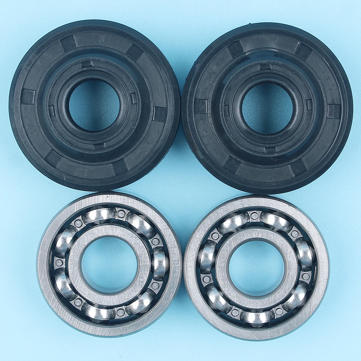 Crankshaft Ball Bearing Oil Seal Kit For Partner 350 351 370 371 390 420 Chainsaw Replacement Parts
