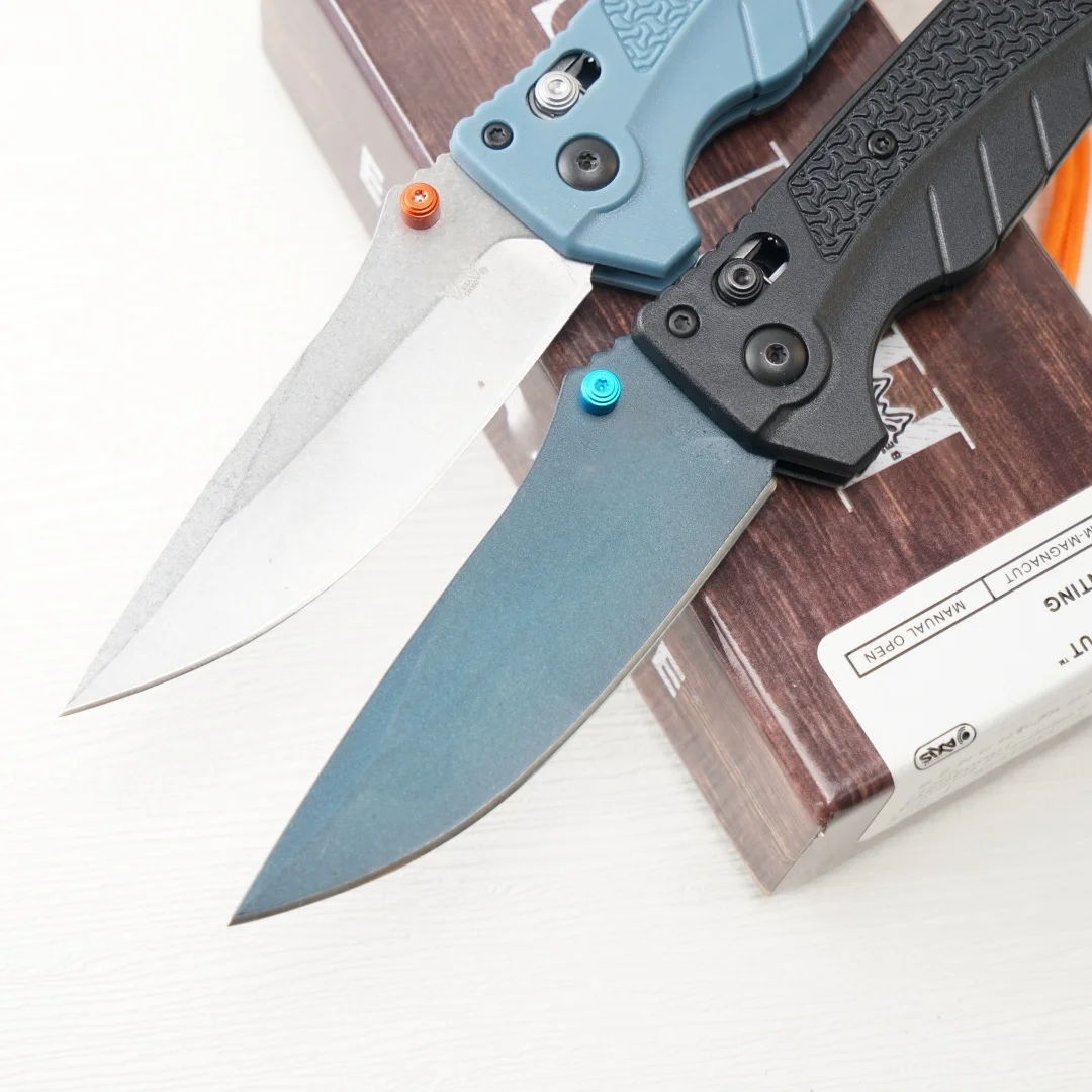 سكين تكتيفولد للدفاع عن النفس للتخييم في الهواء الطلق، سكين قابل للطي BM18060، أداة متعددة الوظائف مناسبة لصيد الأسماك والهون #4