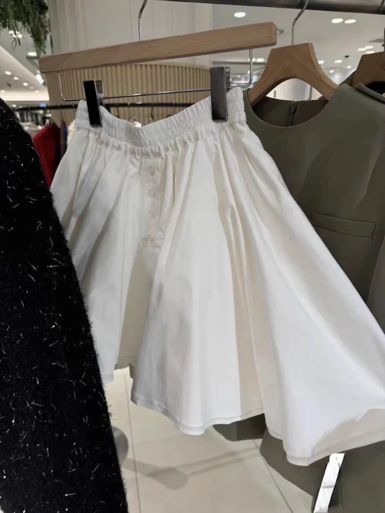 

Новая весенняя женская короткая юбка А-силуэта с высокой талией, многослойная, с асимметричным подолом, пышная, свободного кроя, в стиле балетной юбки