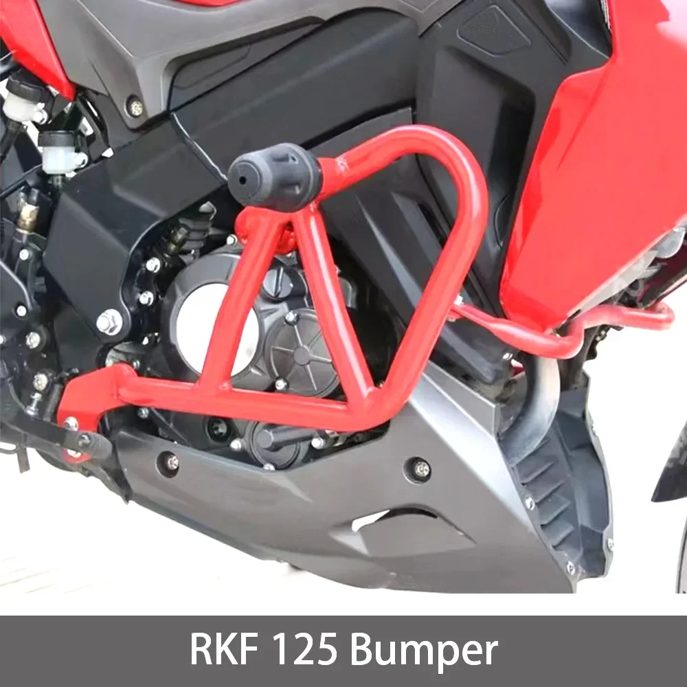 New Bumper For RKF125 Engine Guard Engine Guard Crash Bar Protection Bumper Guards Fit KEEWAY RFK 125 125RKF KeewayRKF125