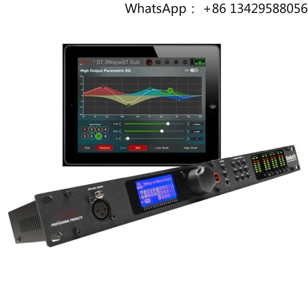 DriveRack PA2 2in6out 2 in 6 Out DSP Digital Audio Processor for Professional Stage Sound Equipment
