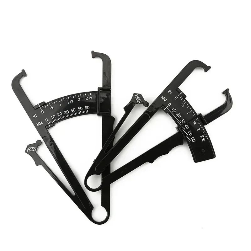 Personal Body Fat Caliper Skin Analyzer Measure Charts Fitness Slim Keep Health Tester Body Fat Monitor Sebum Meter Folder