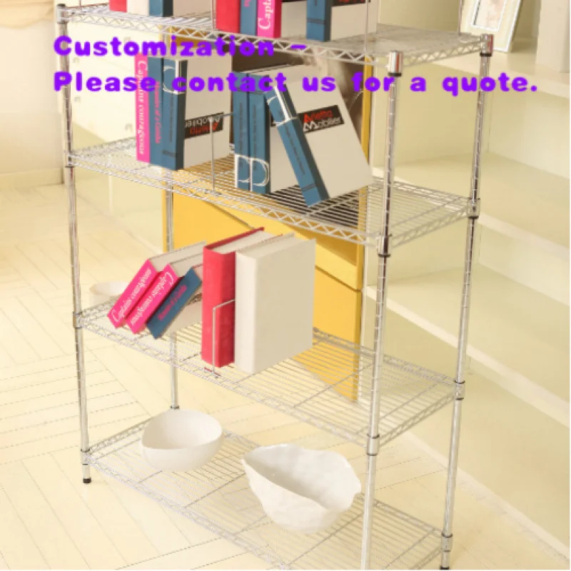 

custom.Modern 14*36*39 Bookshelf Adjustable Metal with Panel Wood Style Home Furniture in Living Room