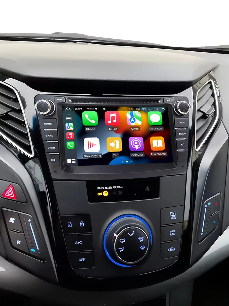 7-Zoll-Android-15-Wireless-Carplay-Autoradio für Hyundai I40 2011-2019 Android AUTO Multimedia-Player 2 DIN Bluetooth Navigation GPS