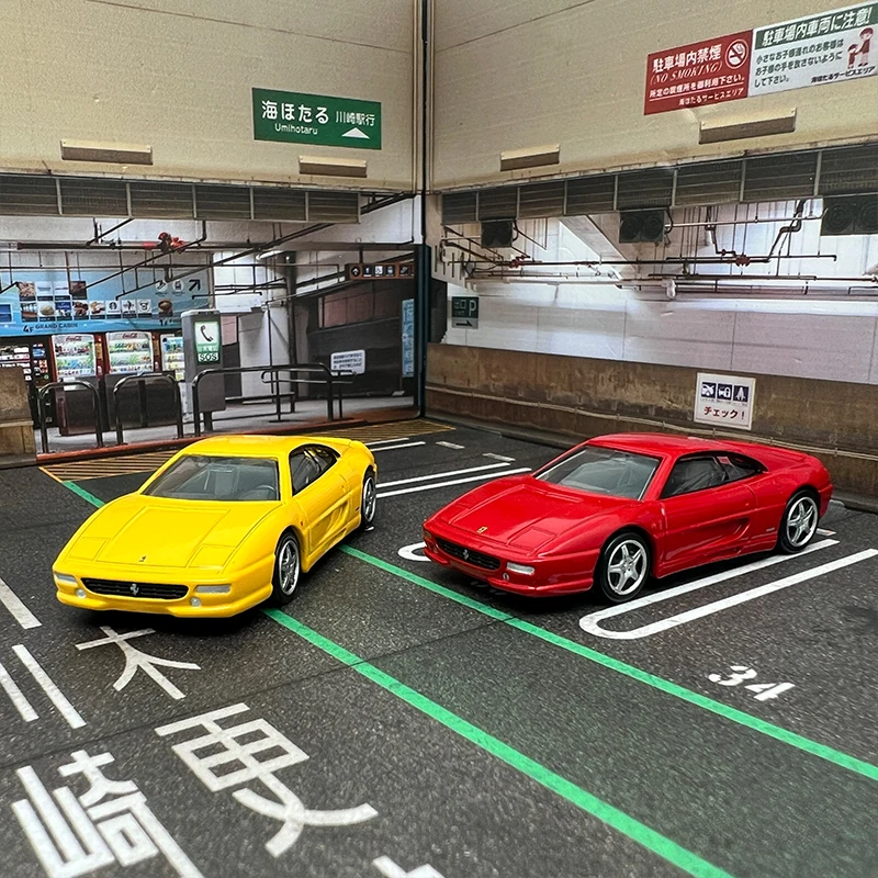 TOMY Ferrari F355 Supercar Alloy Car Diecasts & Toy Vehicles Car Model Miniature Scale Model Car For Children