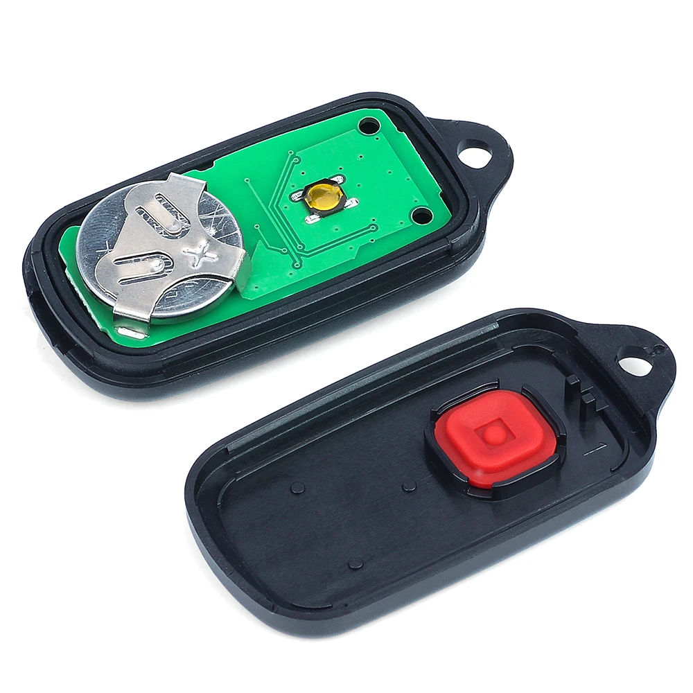 KEYECU GQ43VT14T Remote Control Car Key Fob 4C Chip for Toyota Camry Solara 2002 2003 2004 2005 2006