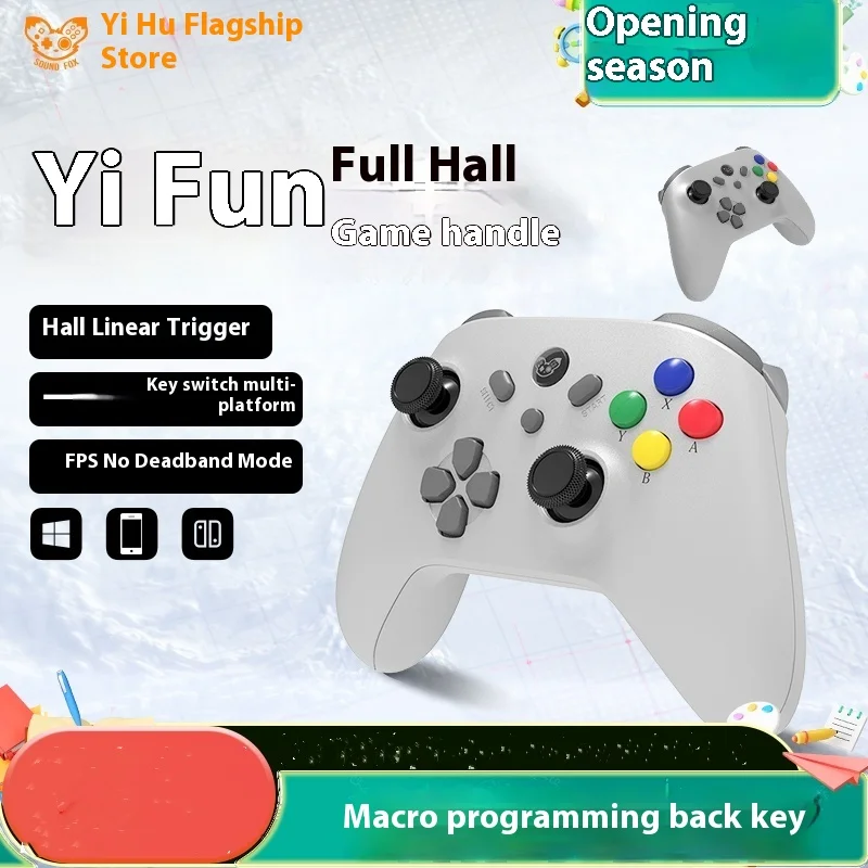 Yihu Yiqu Gamepadpc Computer Version Controller Switch Controller Ns Nintendo Steam Gamepad Bluetooth Controller