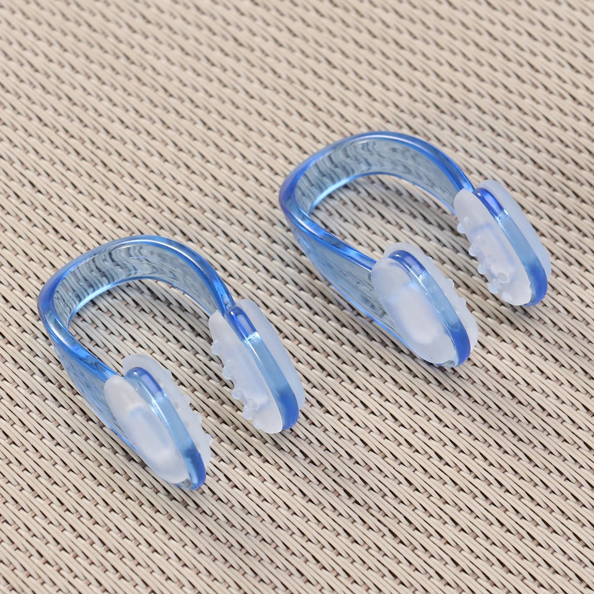 

2 Pcs Swimming Nose Clip Guard for Holder Plugs Swimmers Pincher Blue Lap Accessories Clips Adult Man