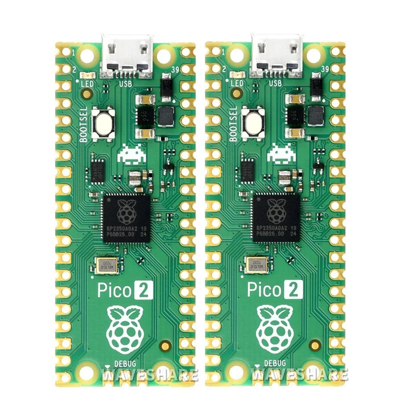 Raspberry Pi Pico2 Development Board with RP2350 Dual-Core Microcontroller Core Module