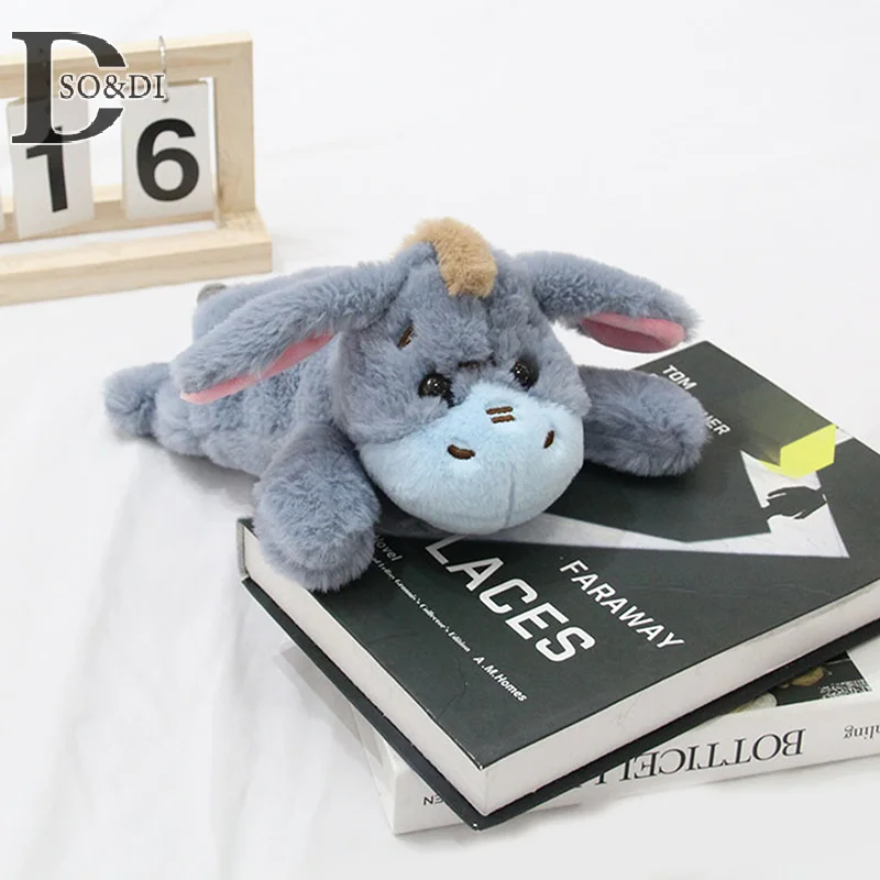 Cute Cartoon Picard Pig Eeyore Plush Toy Shaped Pencil Case Stationery Storage Bag Plush Pencil Pouch Creative Children's Gift