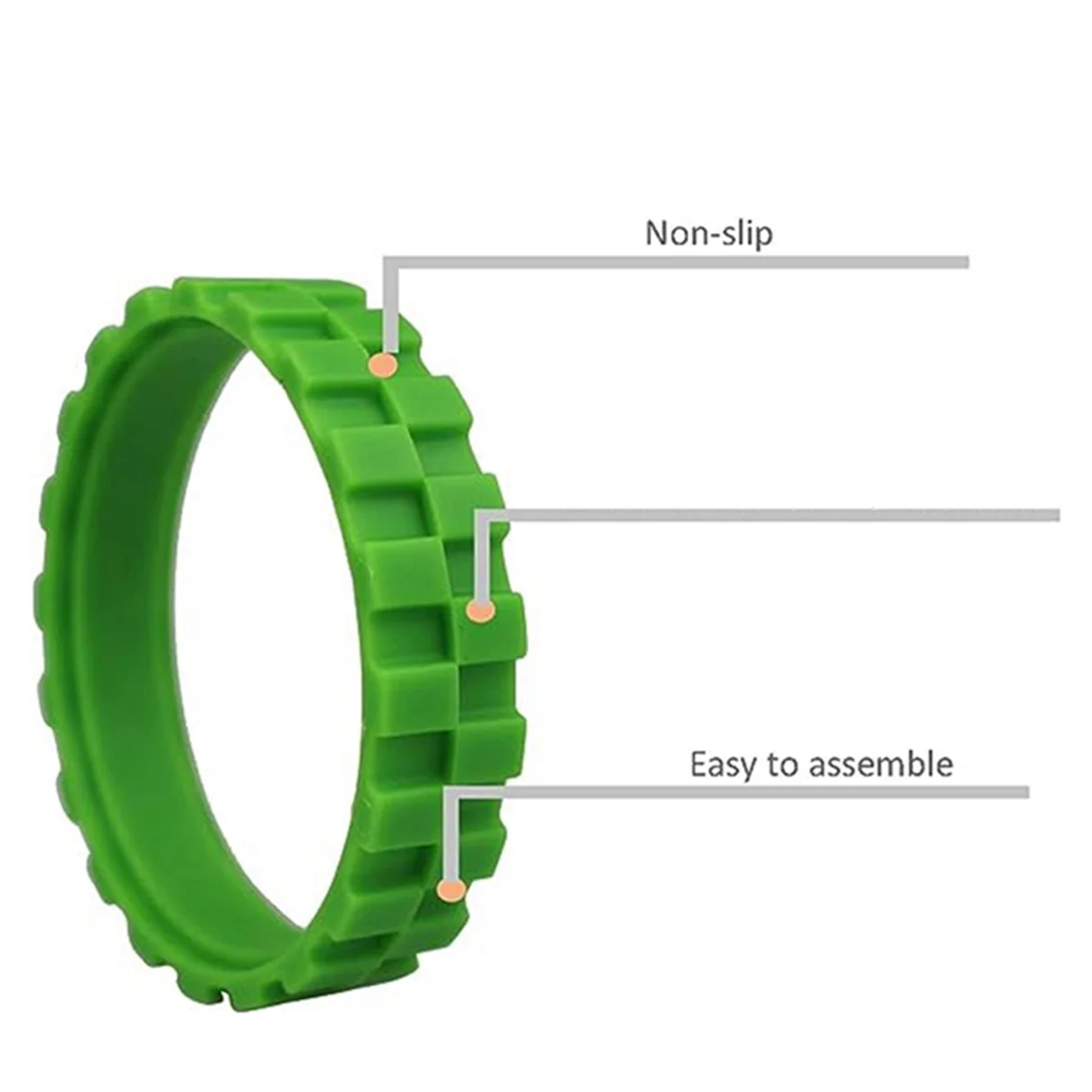 Per iRobot Roomba I7 I7 Plus E5 E6 E7 500 600 700 800 900 serie S9 S9 + parti dell'aspirapolvere parti pneumatici pelle pneumatici