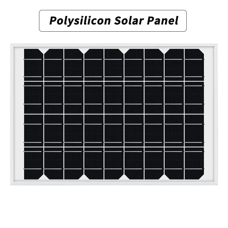 

Polysilicon Solar Panel Conversion over 20% 10Wp Power Plate IP67 Waterproof Solar Panel for Raspberry Pi Jetson Nano Arduino