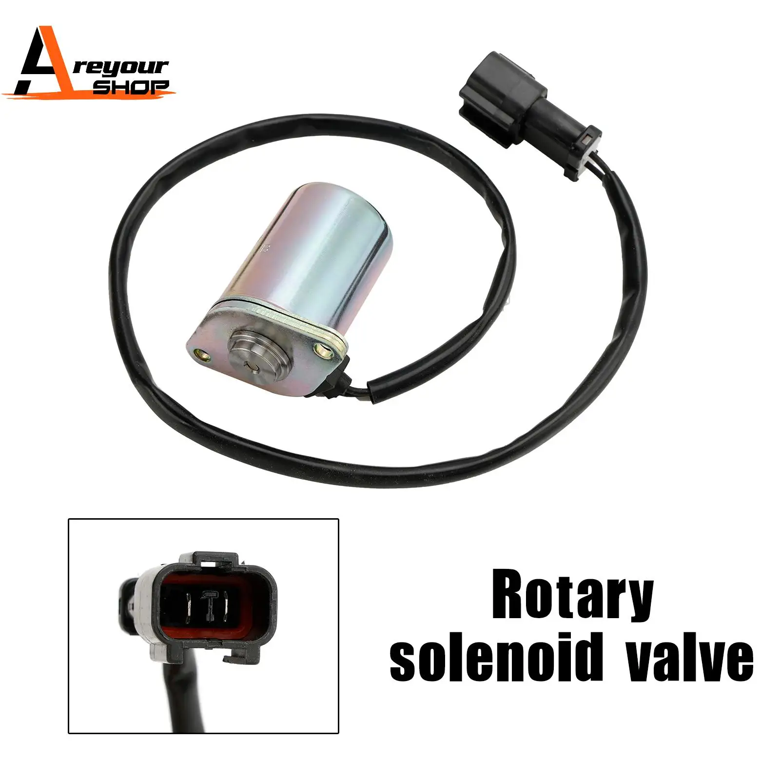 Areyourshop 206-60-51132 206-60-51133 Solenoid Valve for Komatsu PC200-6 PC220-6 6D102