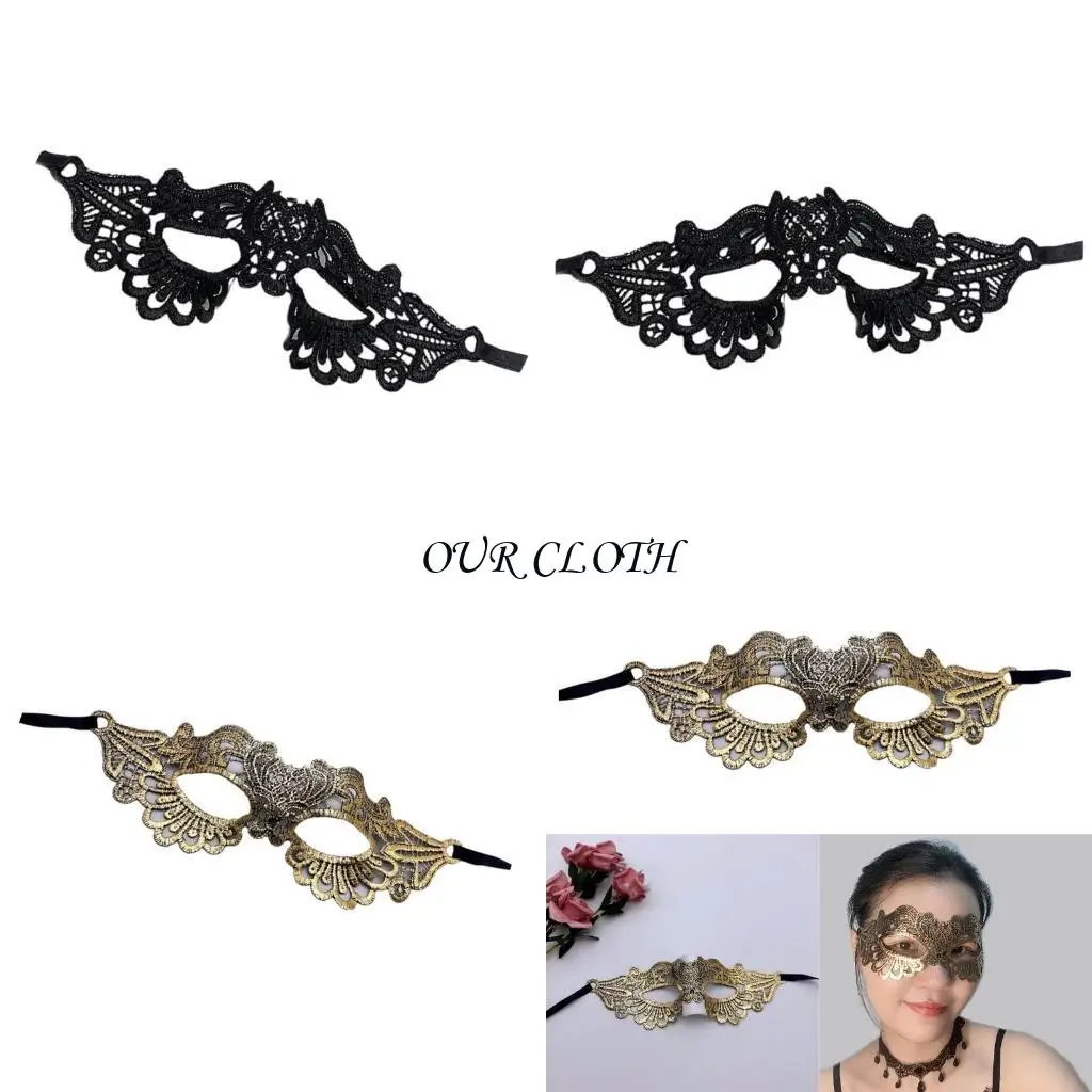 

Маска кружевного глаза Mardi Gras Mask Mask Mask, венецианцы маска кружевные глаз подарки y1ac