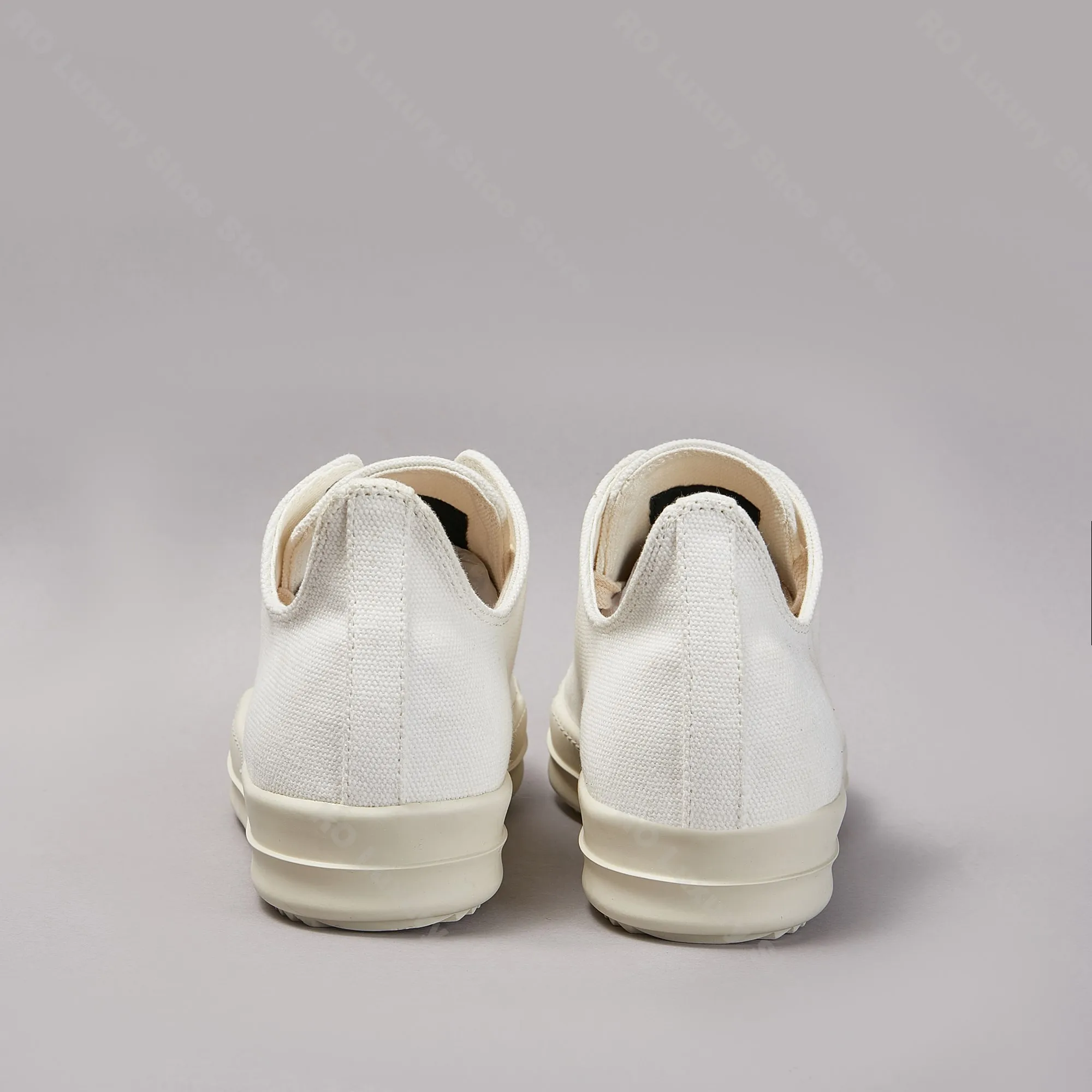 Brand Low Top Women Sneaker Luxury Canvas Men Shoe White Lace Up Flats Street Punk Casual Platform Shoe Fashion Daily Trainer - view 6