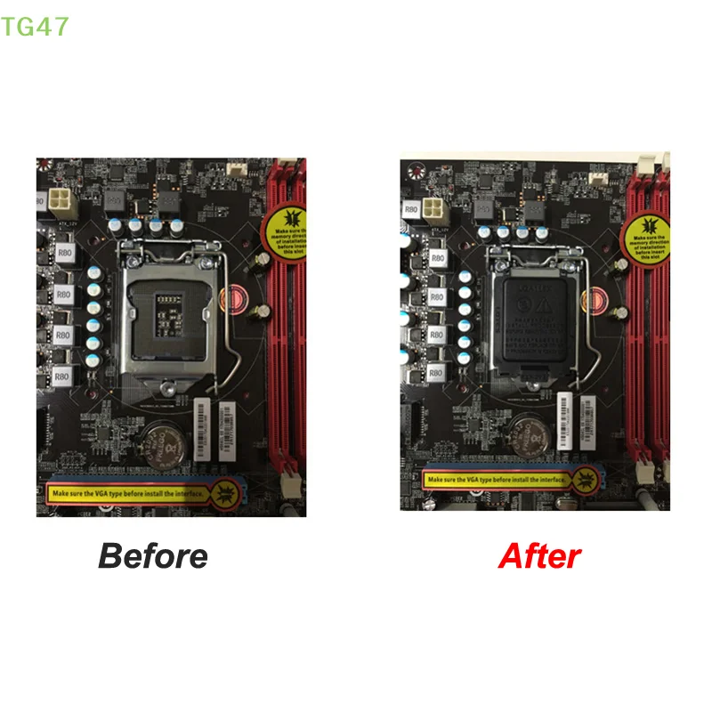 【EL】5Pcs Motherboard CPU Socket Protection Shell Cover Pin Cover For LGA115X CPU